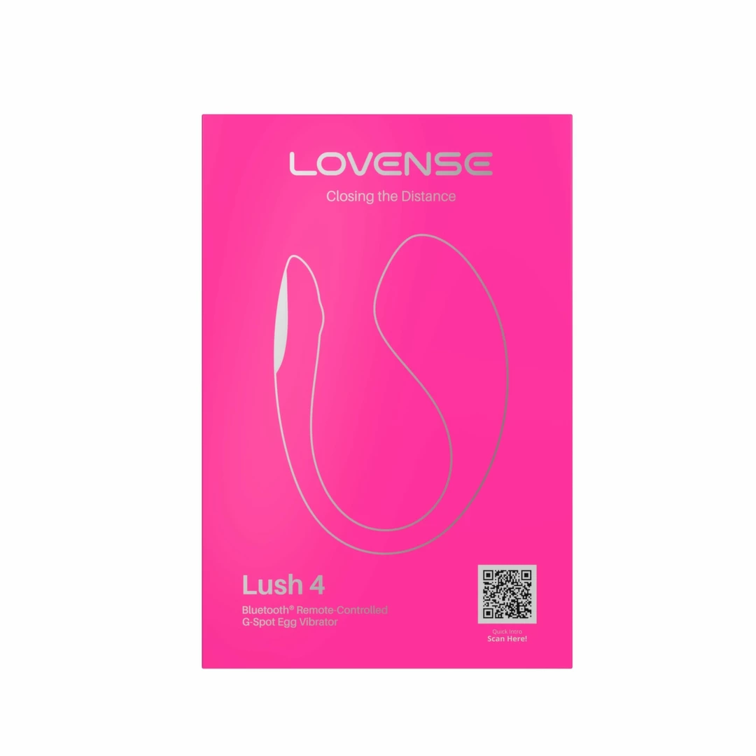 Lovense Lush 4 Model z Multikolorowym Podświetleniem LED, Bluetooth