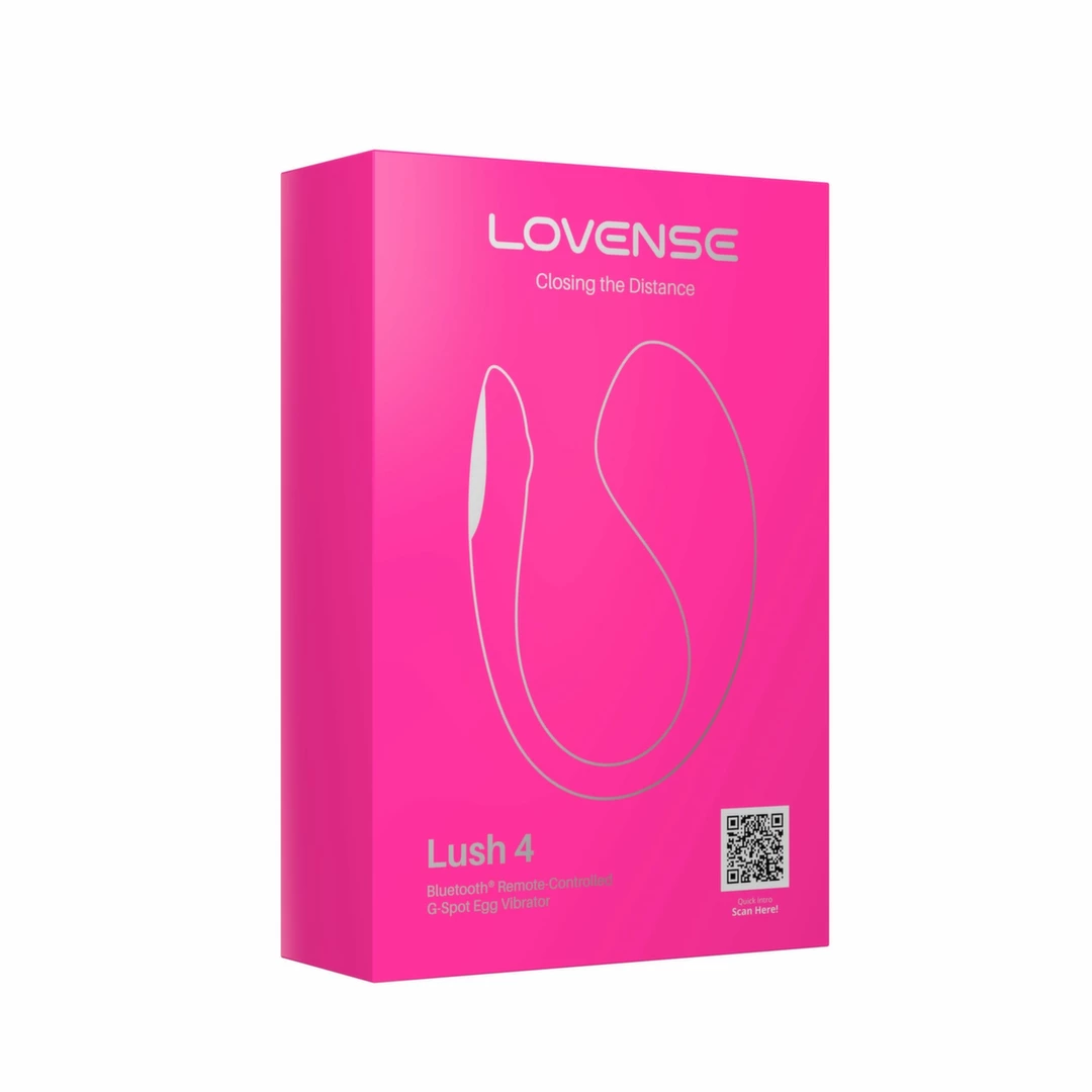 Lovense Lush 4 Model z Multikolorowym Podświetleniem LED, Bluetooth