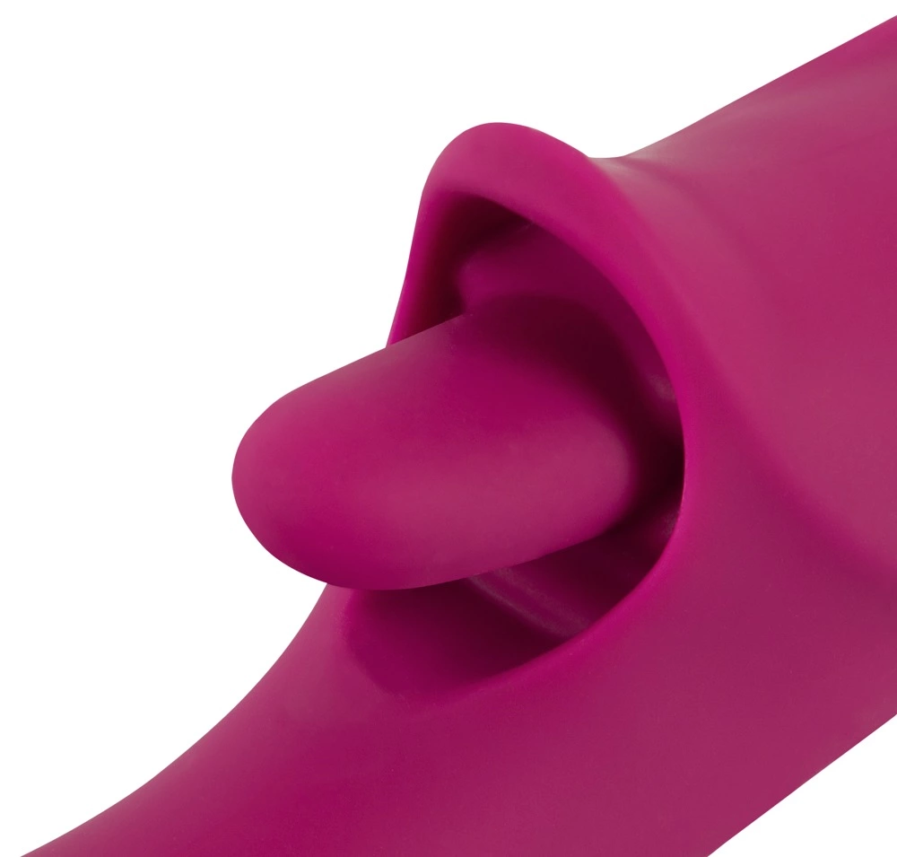 Javida Licking & Thrusting Vibra silikonowy model z funkcją ruchu