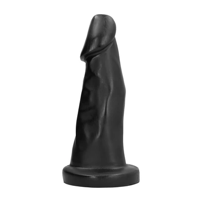 Realistyczne duże i długie dildo do masturbacji pochwy wykonane z czarnego silikonu 39 cm
