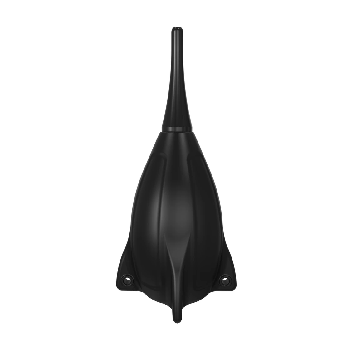Gruszka analna wykonana z czarnego silikonu w kształcie rakiety Bathmate Hydro Rocket 325 ml