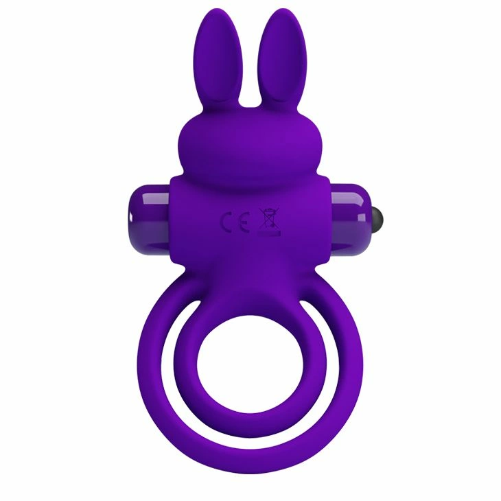 Bunny Ring model wibracyjny silikonowy 10 trybow