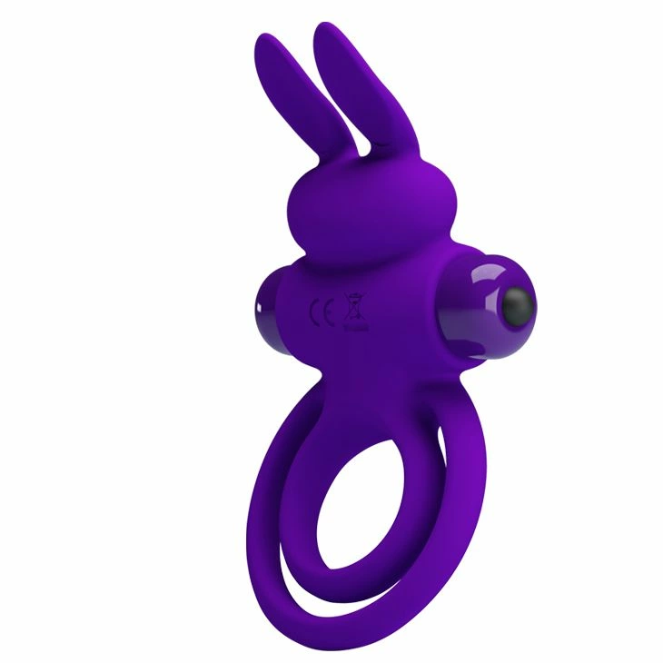 Bunny Ring model wibracyjny silikonowy 10 trybow