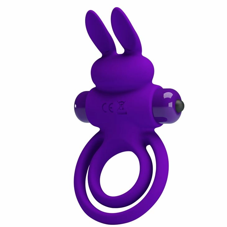 Bunny Ring model wibracyjny silikonowy 10 trybow