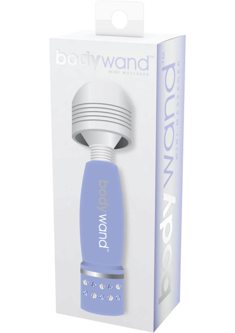 Wygodny fioletowy mini masażer do masturbacji łechtaczki Bodywand Mini Wand Massager 