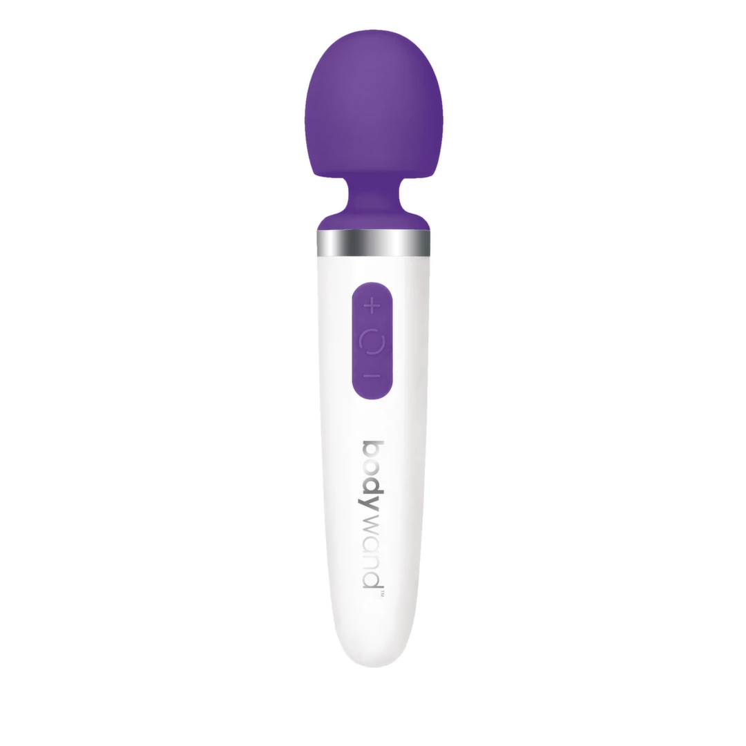 Wielofunkcyjna biała silikonowa różdżka do masturbacji łechtaczki Bodywand Aqua Mini 
