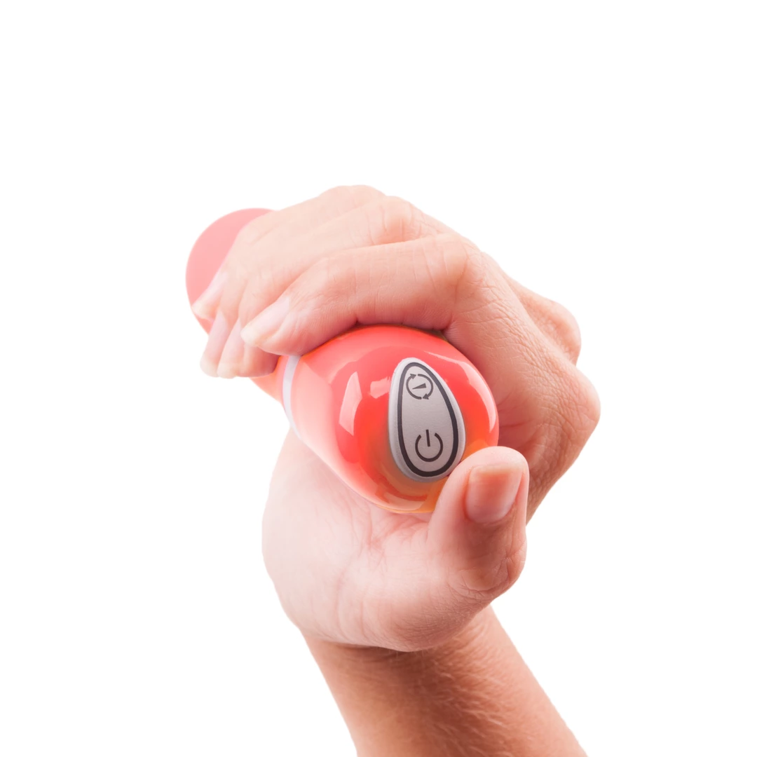 Wibrator do masturbacji łechtaczki i pochwy różowy silikonowy B Swish bdesired Deluxe