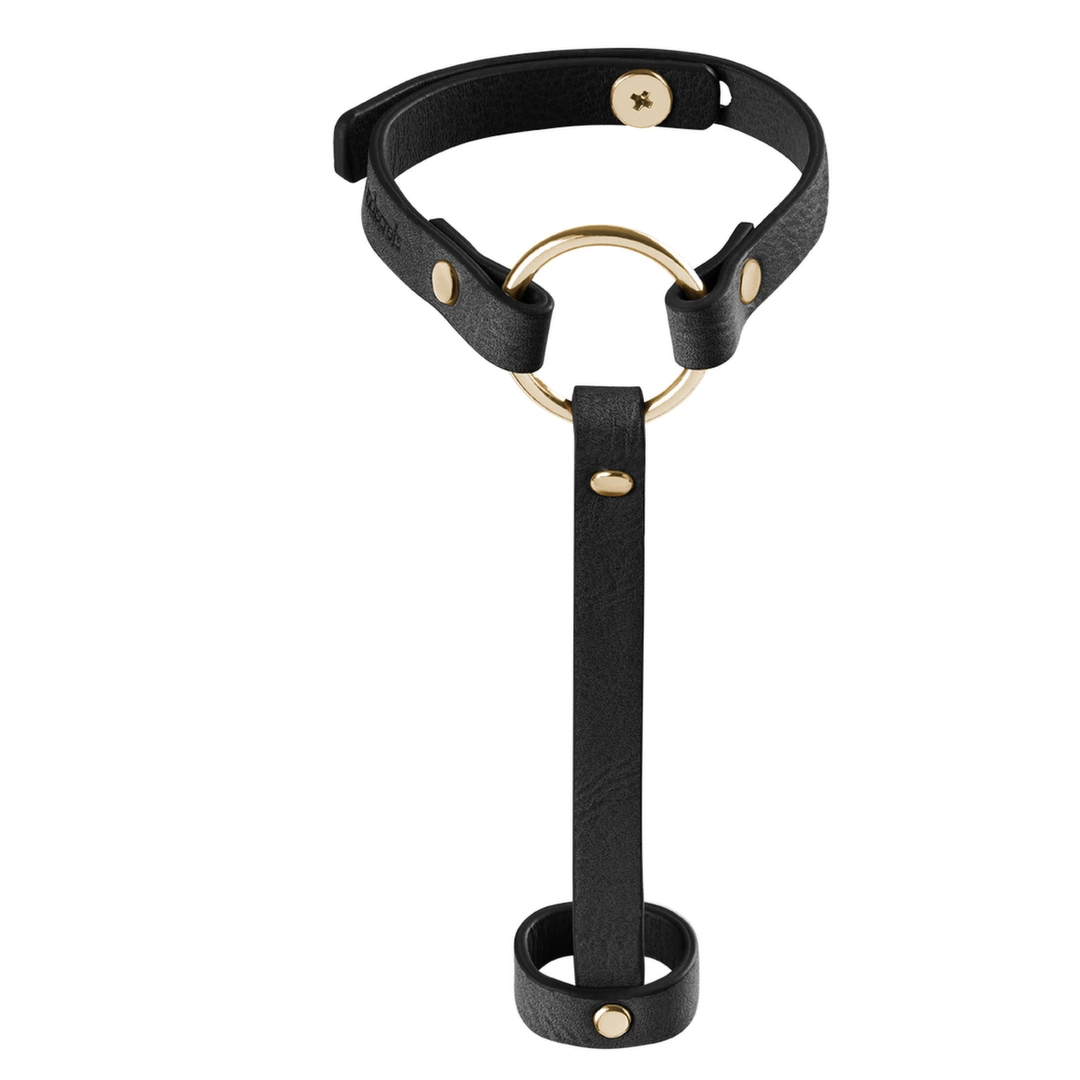 Pas na dłoń - Bijoux Indiscrets Maze Simple Hand Piece Black