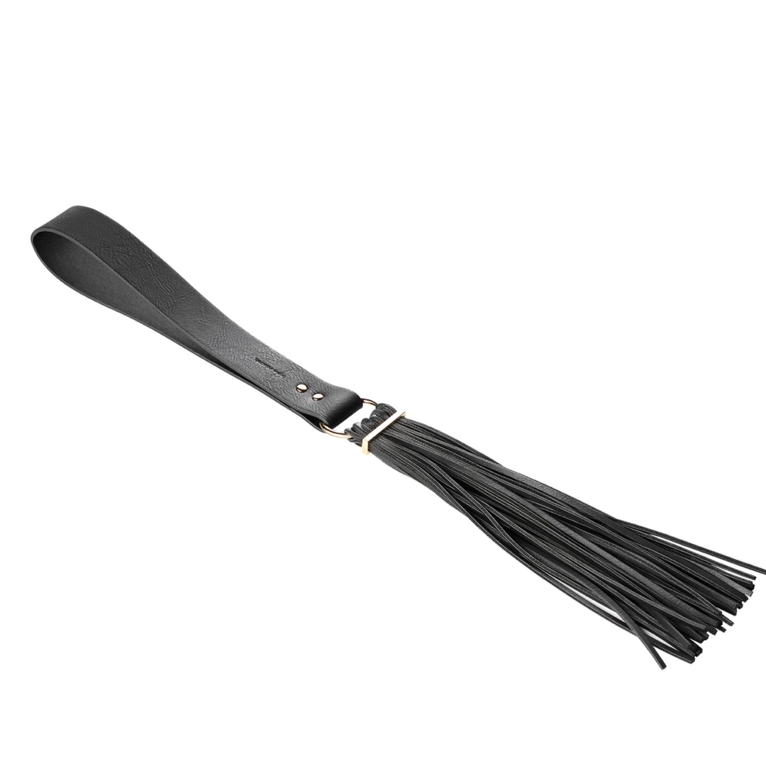 Pejcz - Bijoux Indiscrets Maze Tassel Flogger Black