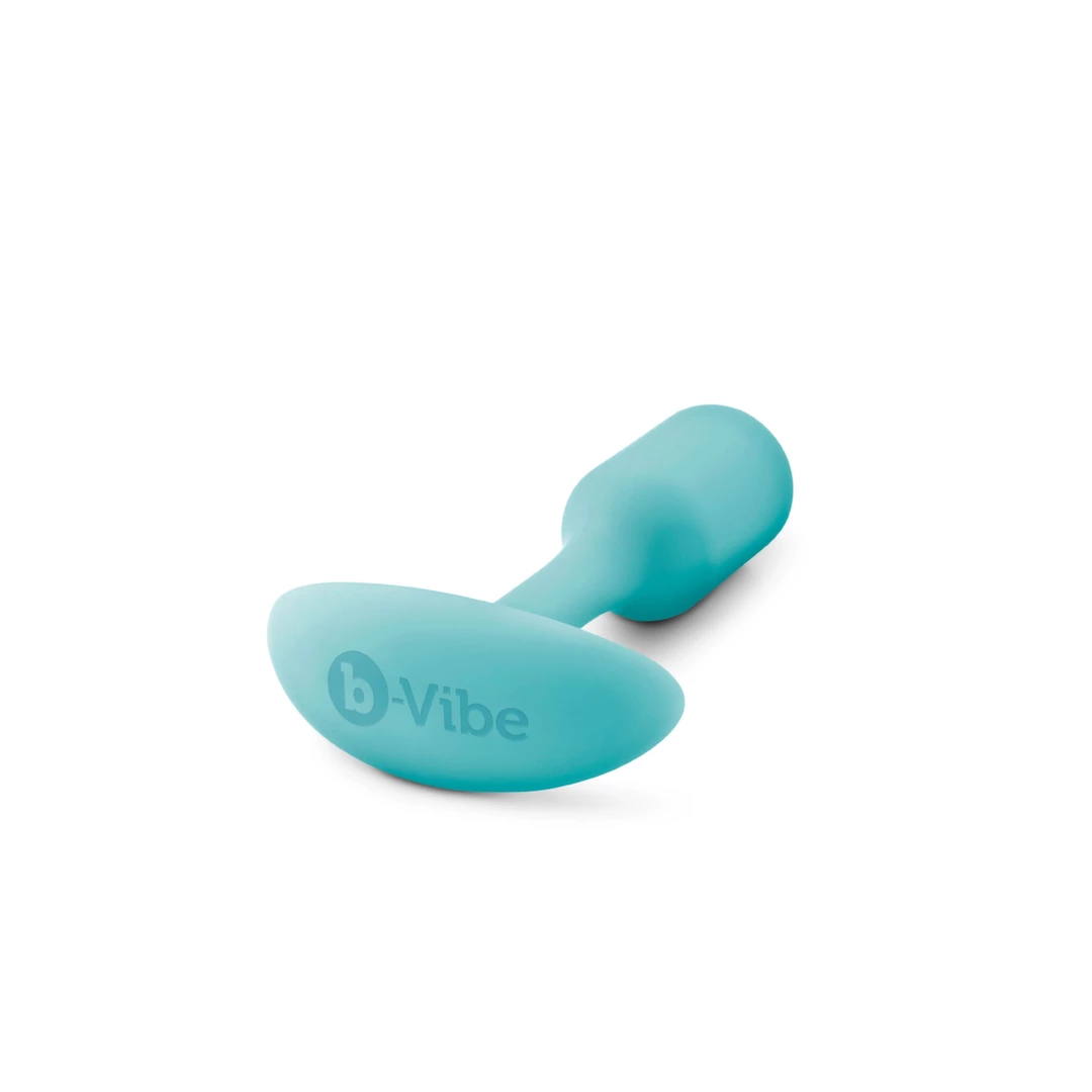 b-Vibe Snug Plug 1 Mint - silikonowy korek anatomiczny, 54g, mięta