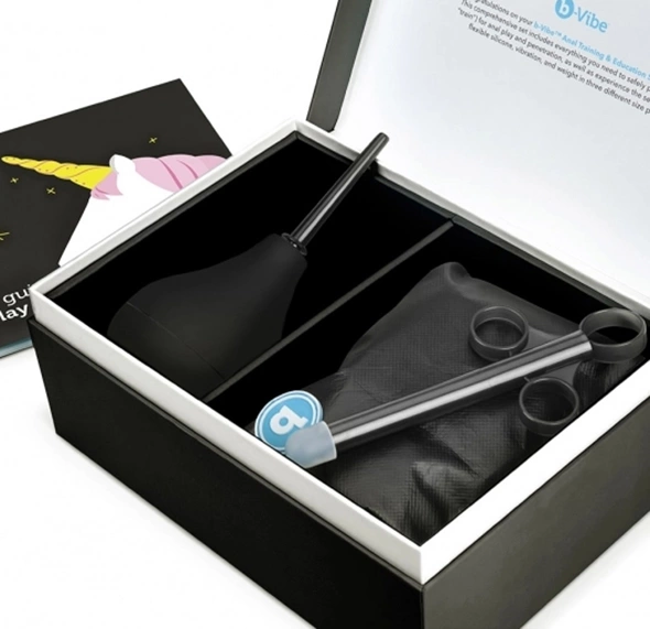 Zestaw do treningu analnego B-Vibe Anal Training & Education Set Black