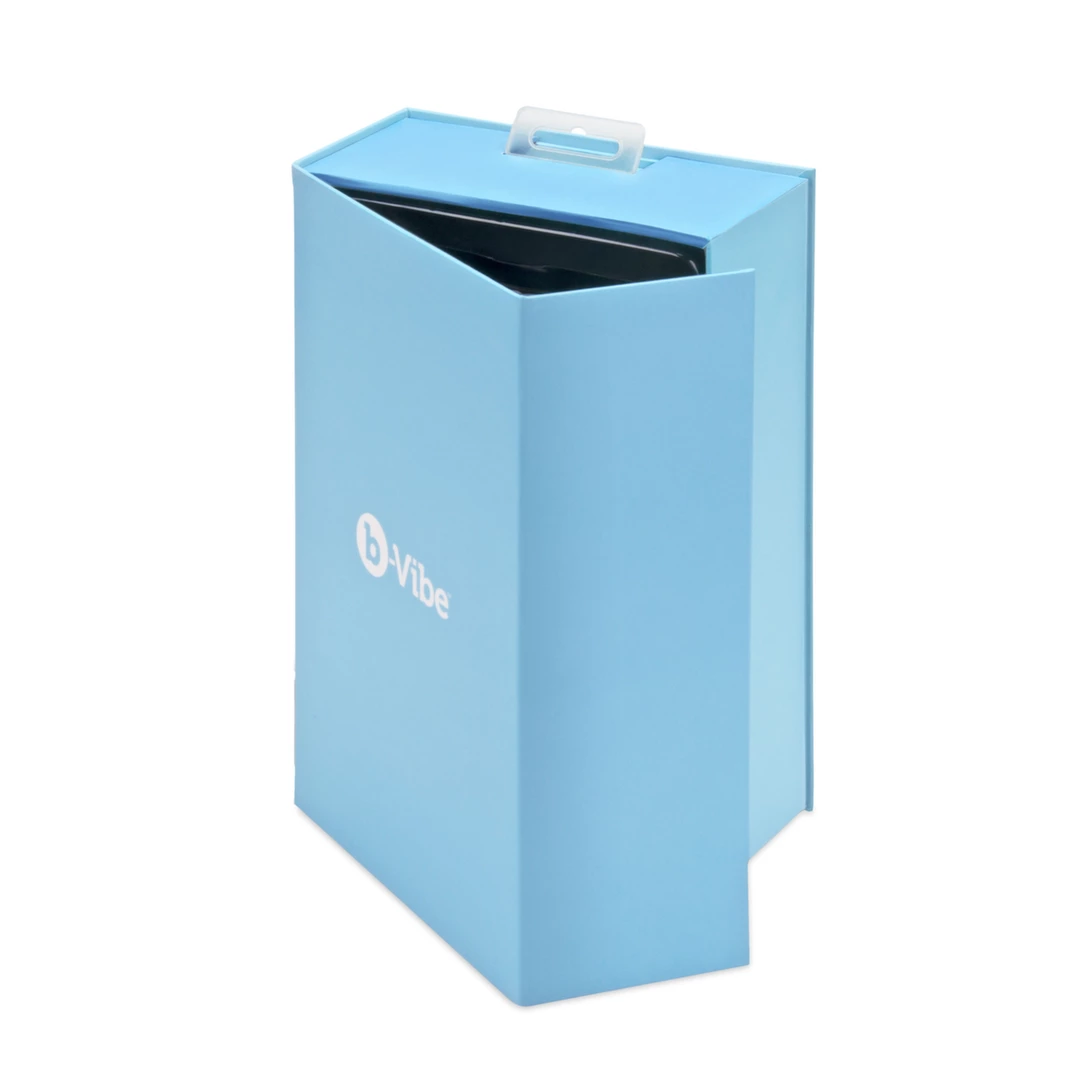 Zdalnie sterowany plug analny z silikonu B-Vibe Rimming Petite Teal