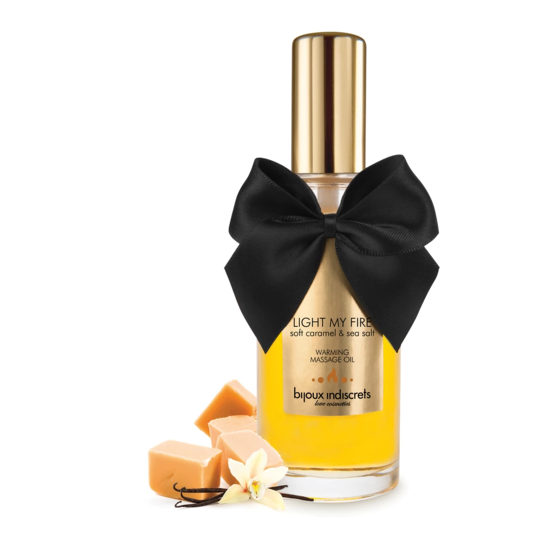 Olejek do masażu jadalny o aromacie karmelu Bijoux Cosmetiques 100 ml