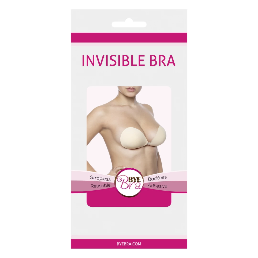 Niewidzialny biustonosz - Bye Bra Invisible Bra Miseczka C Nude Niewidzialny biustonosz - Bye Bra Invisible Bra Miseczka C Nude