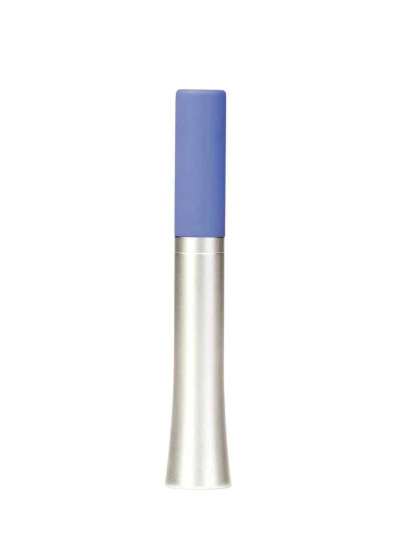Wibrator silikonowy do stymulacji łechtaczki w kształcie tuszu do rzęs w kolorze niebiesko srebrnym Crave Wink Vibrator 