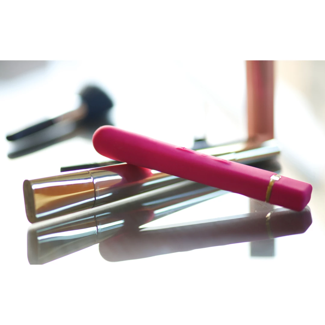 Wibrator klasyczny różowy silikonowy do masturbacji łechtaczki i pochwy Crave Flex