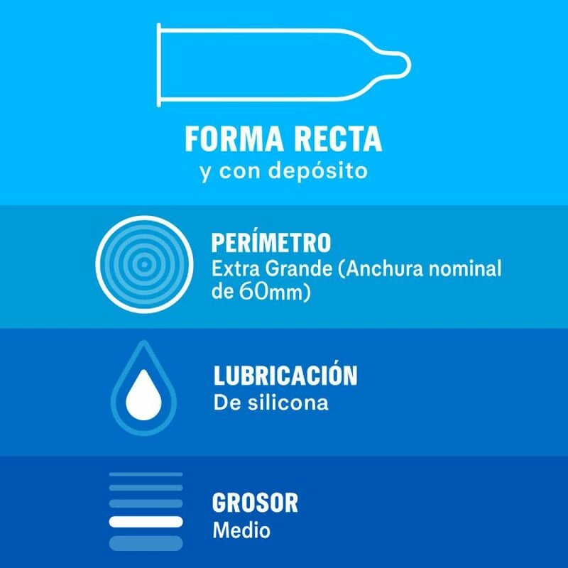 Durex Natural XL 12 szt. prezerwatywy powiększony rozmiar lateks