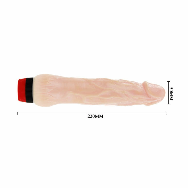 Baile Rockin Dong II - model wibrujący, elastyczny TPR, 21,5 cm