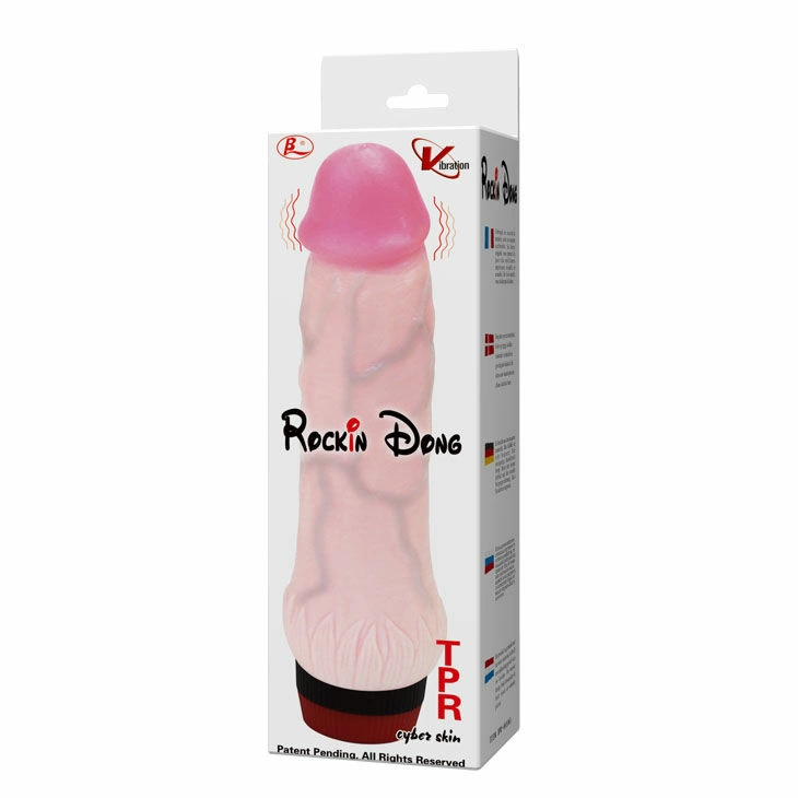 Baile Rockin Dong II - model wibrujący, elastyczny TPR, 21,5 cm