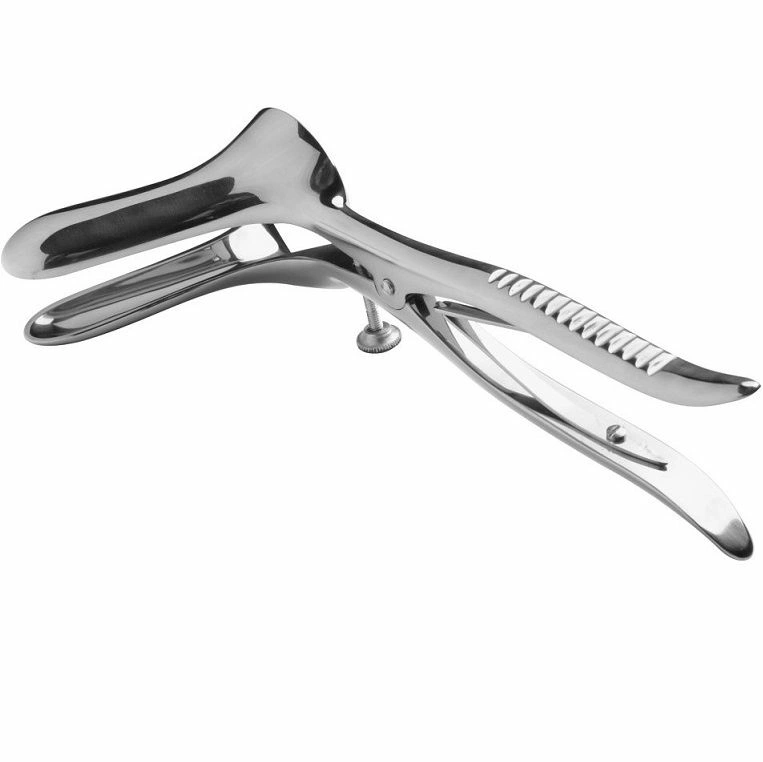 Metal Hard - Podwojny wziernik anatomiczny, stal chirurgiczna, regulowany
