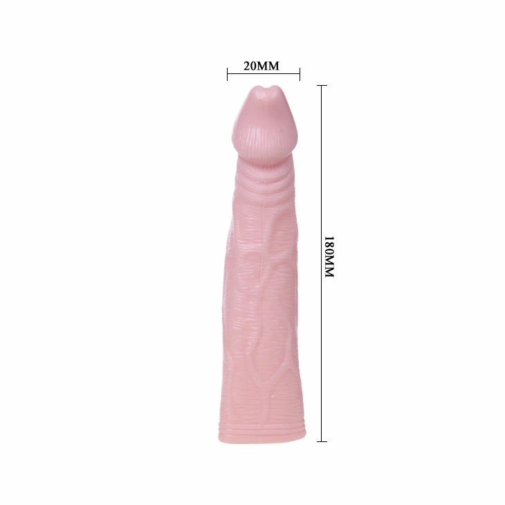 Baile Fantasy Vibe - nakładka intymna z funkcją wibracji 18 cm TPR