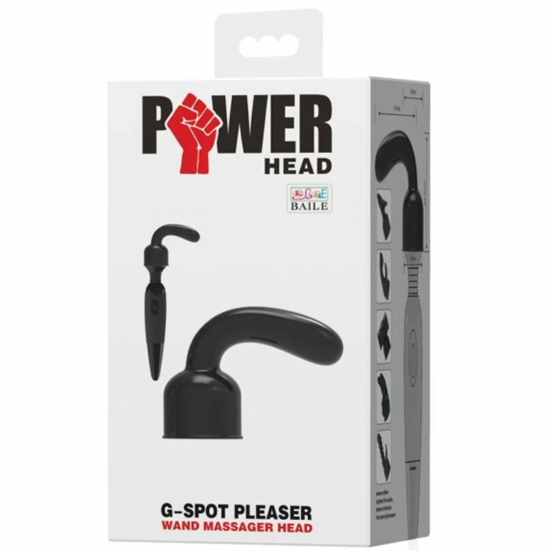 Baile Power Head czarna wymienna głowica do masażera punktowego TPR