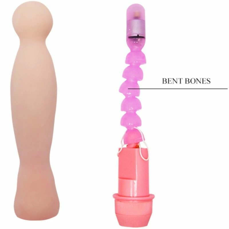 Baile Flexi Vibe 22 cm - elastyczny model z systemem kręgosłupa