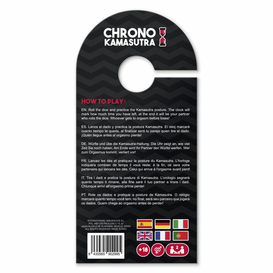 Aria Chrono Game - Gra planszowa dla par z zegarem i kostką