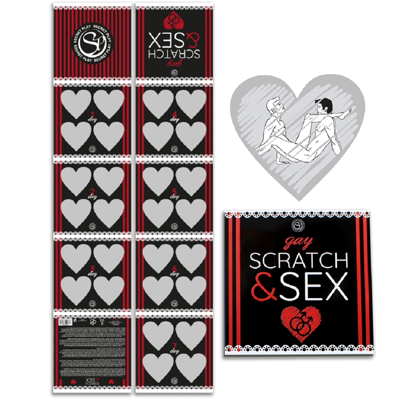 Secret Play Gra dla Par Scratch & Fun Gejowa Edycja Multilingual