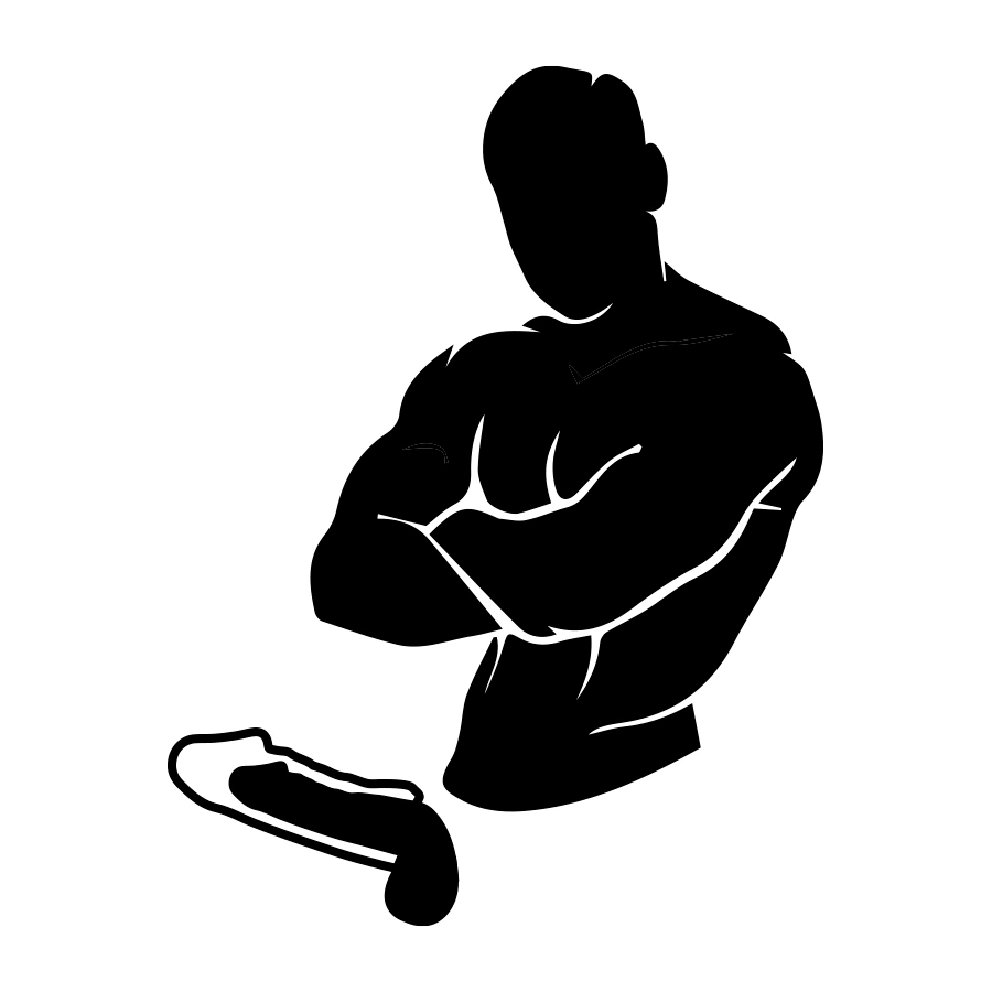 Addicted Toys - Czarna nakładka anatomiczna z pierścieniem, 20 cm