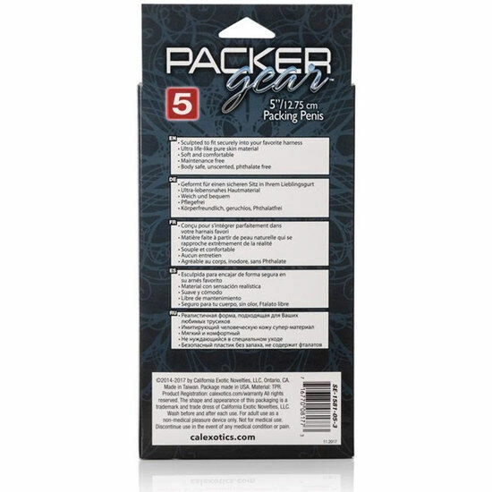 CalExotics Pecker Gear Packing Model 14,5 cm Pure Skin TPR naturalny
