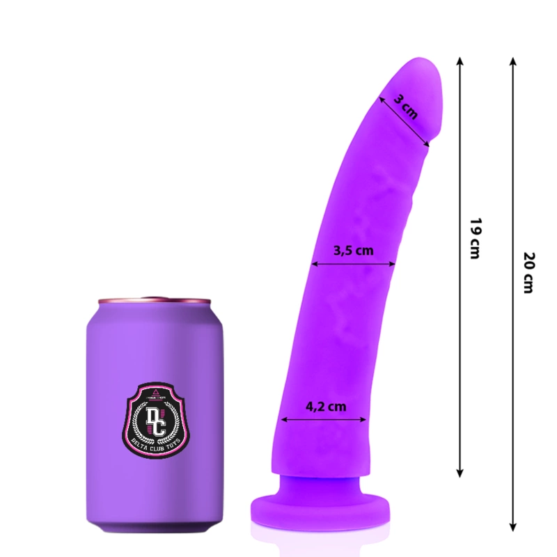 Delta Club Liliowy Model Medyczny Silikonowy 20cm O4cm