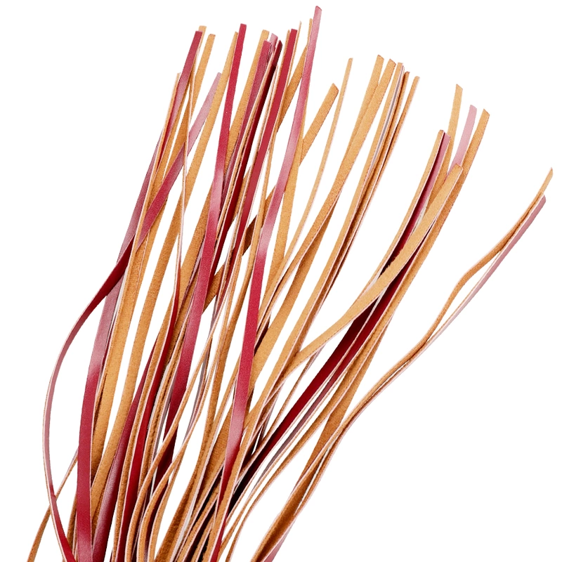 Fetish Submissive Dark Room bicz z wegańskiej skory 28cm czarny