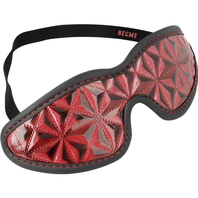 BEGME Maska Premium Red Edition z neoprenową podszewką, regulowana