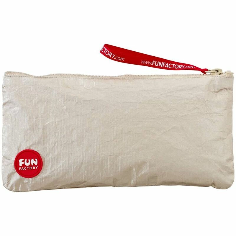 Fun Factory ToyBag M torba ochronna złota 25x12 cm Tyvek