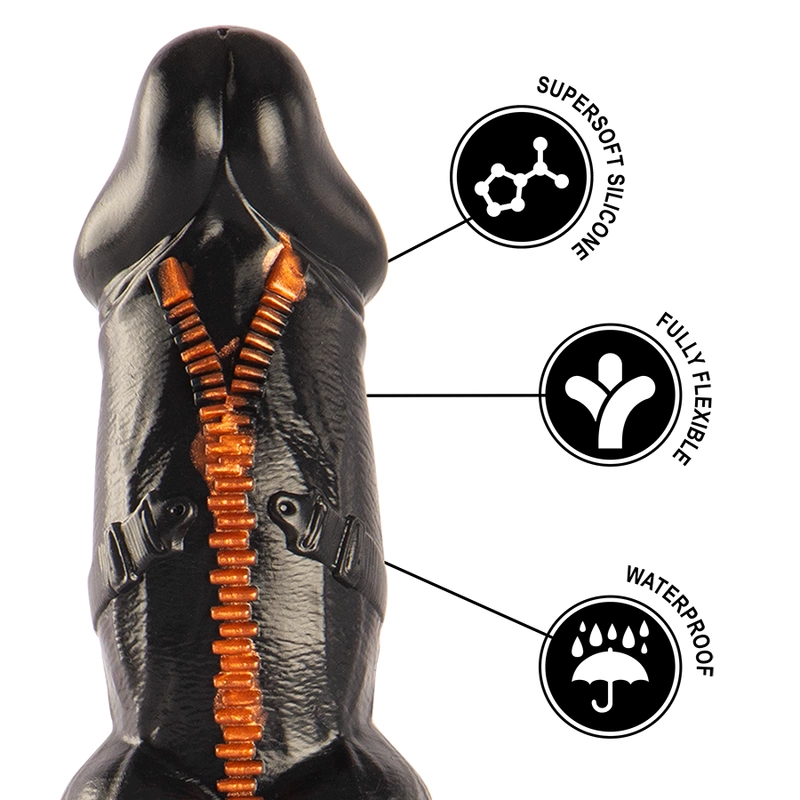 EPIC Deimos Model Silikonowy - Anatomiczny Kształt, Kolor Mitologiczny, 24 cm