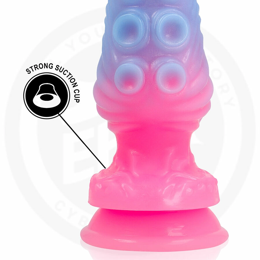 EPIC Hydrala Mystic Tides - anatomiczny model silikonowy 198 mm niebieski