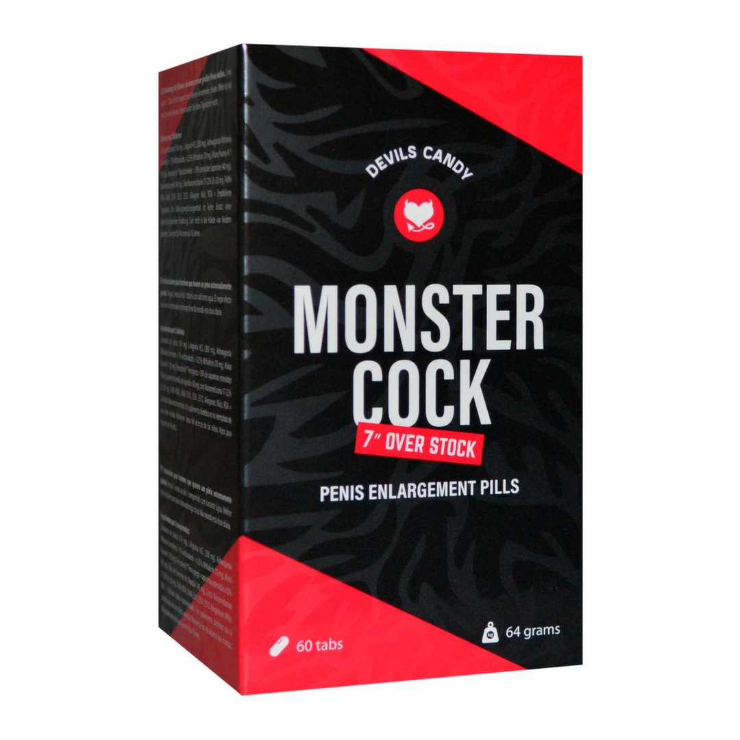 Tabletki na powiększenie penisa Devils Candy Monster Cock 60 szt