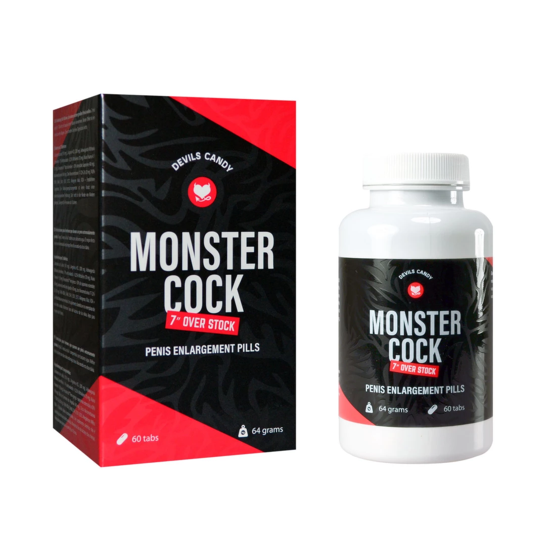 Tabletki na powiększenie penisa Devils Candy Monster Cock 60 szt