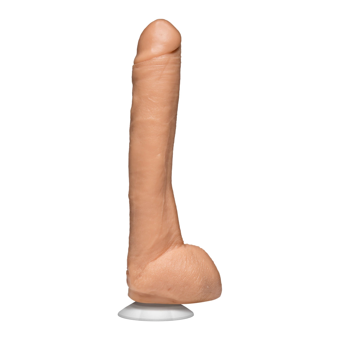 Realistyczne dildo silikonowe z jądrami Doc Johnson Kevin Dean 31 cm