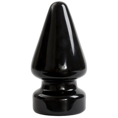 Korek analny wykonany w kolorze czarnym Doc Johnson 11 cm