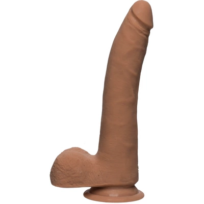 Realistyczne silikonowe dildo z jądrami i przyssawką Doc Johnson Slim D