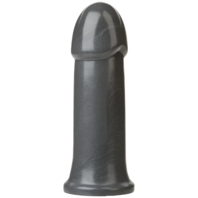 Korek analny wykonany z szarego chlorku winylu w kształcie penisa Doc Johnson B-7 Torpedo 18 cm
