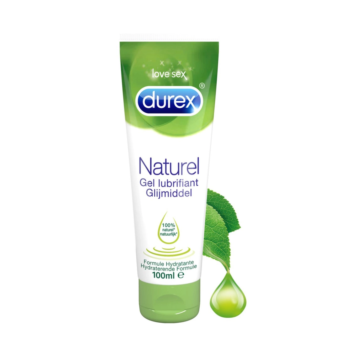 Nawilżający lubrykant dopochwowy na bazie wody Durex Lubricant Natural 100 ml