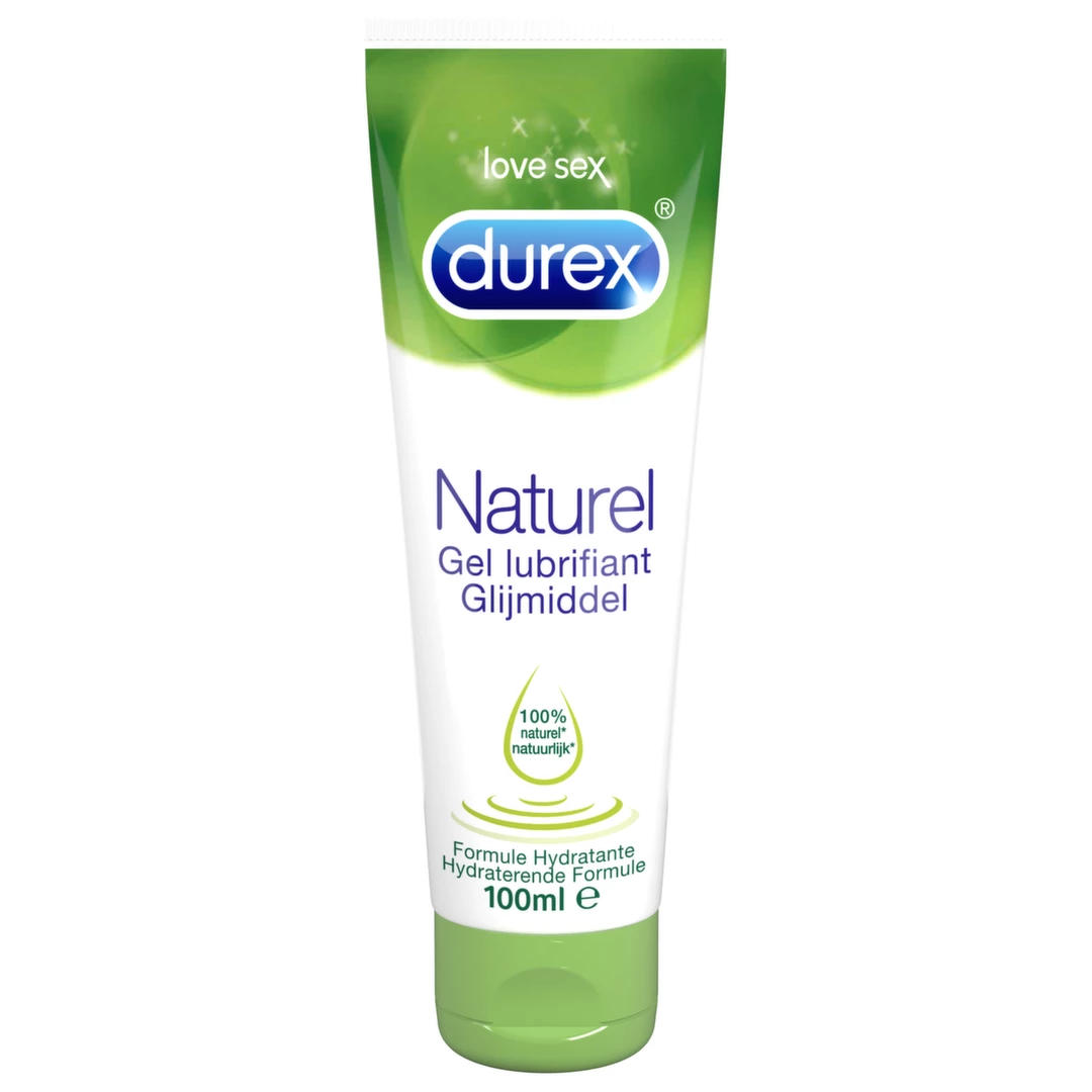 Nawilżający lubrykant dopochwowy na bazie wody Durex Lubricant Natural 100 ml