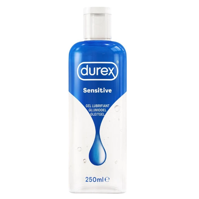 Nawilżający lubrykant na bazie wody do uniwersalnego użytku Durex Lubricant Sensitive 250 ml
