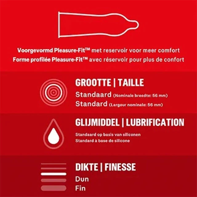 Prezerwatywy cienkie lateksowe przezroczyste gładkie do seksu waginalnego Durex Thin Feel 12 szt