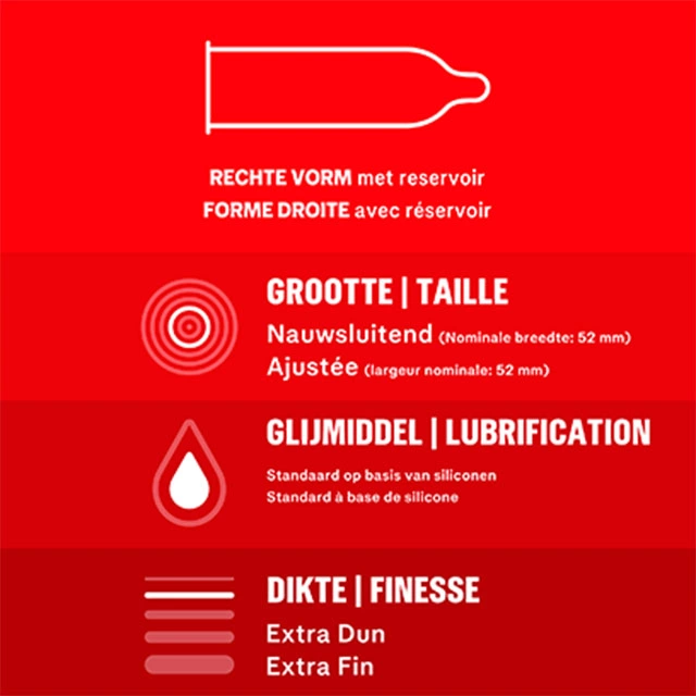 Prezerwatywy cienkie lateksowe przezroczyste gładkie do seksu waginalnego Durex Thin Feel 10 szt