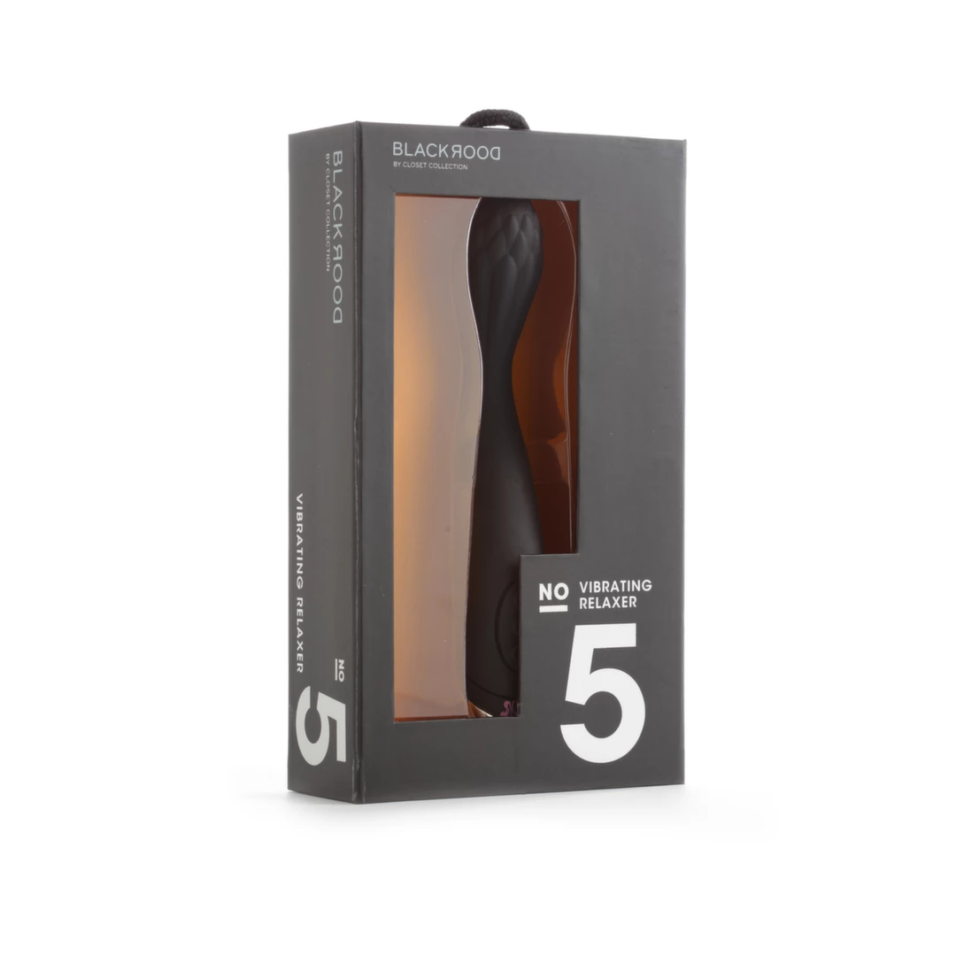 Masażer prostaty wykonany z silikonu w kolorze czarnym Closet collection Blackdoor 
