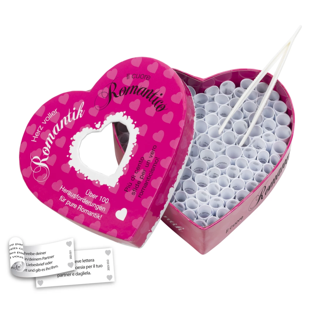 Heart of Romance & Il Cuore Romantico gra dla par 100 wyzwań DE-IT